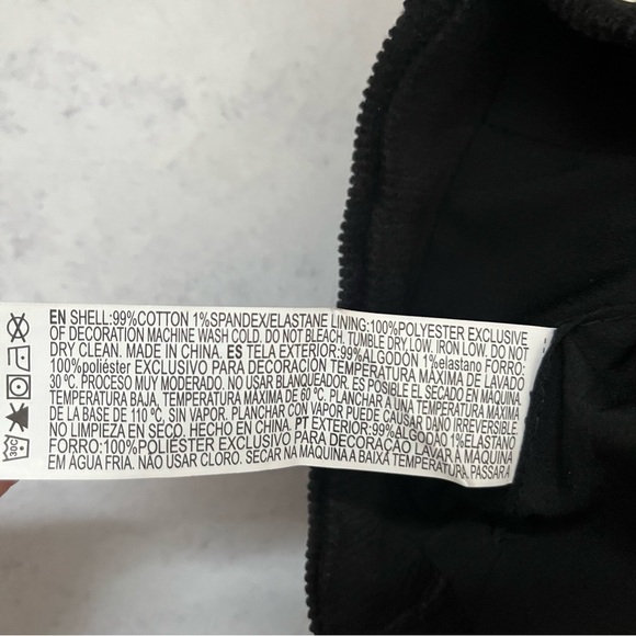 Forever 21 Tie Front Cropped Vest Dragonfly Black Silver Studs Small Rodeo - Picture 4 of 4